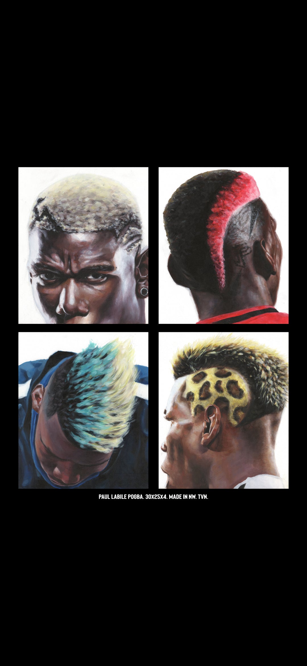 Paul Pogba Wallpaper in Black
